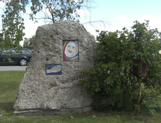 Gedenkstein am Schlosssee